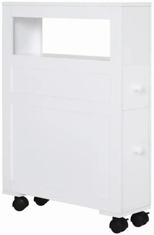 Space-Saving Bathroom Side Cabinet for Extra Storage and Organization