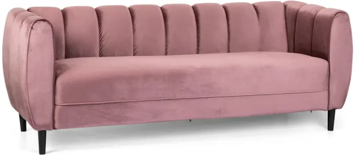 Merax Velvet 3-Seater Sofa