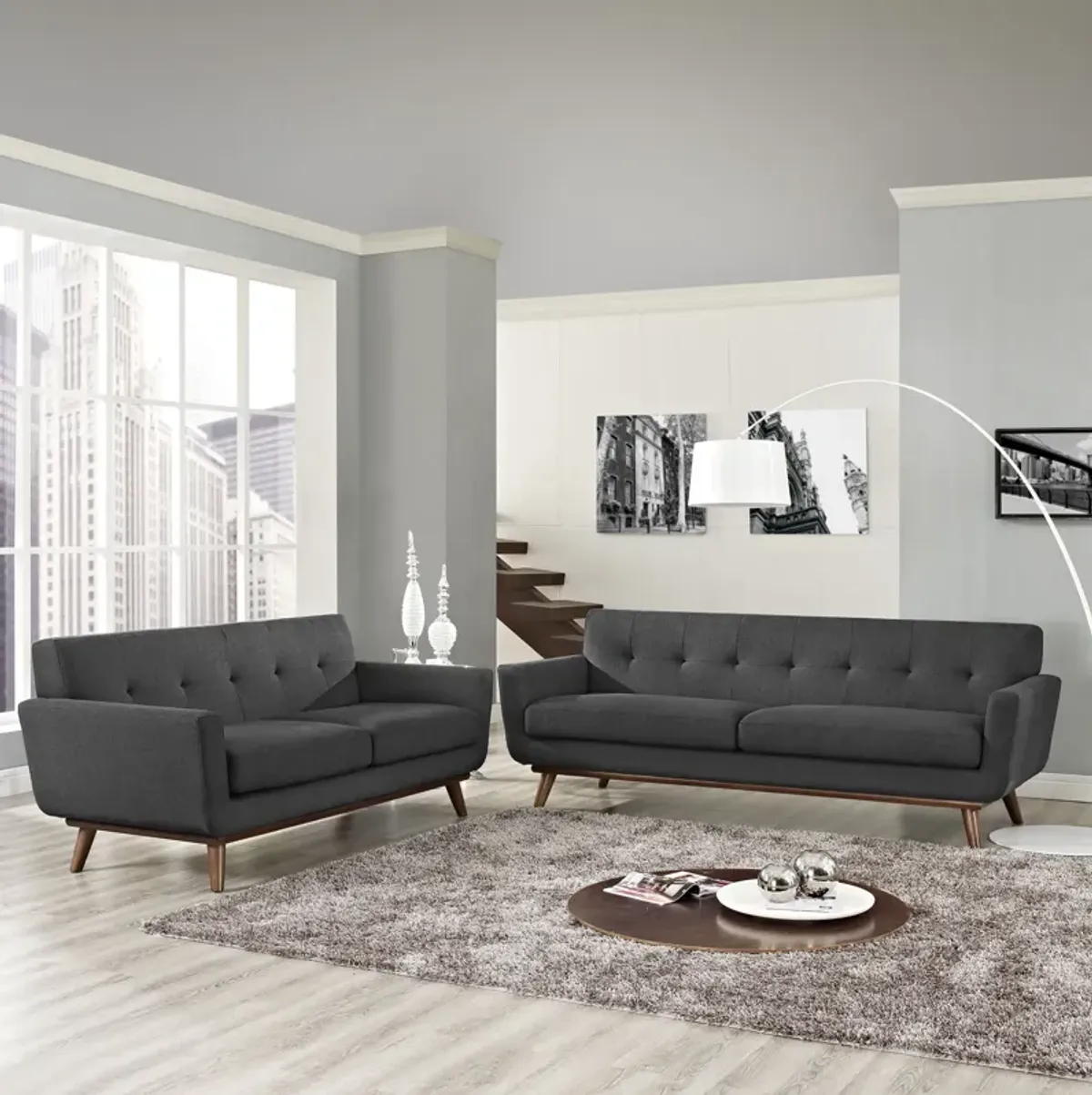 Engage Loveseat and Sofa Set of 2