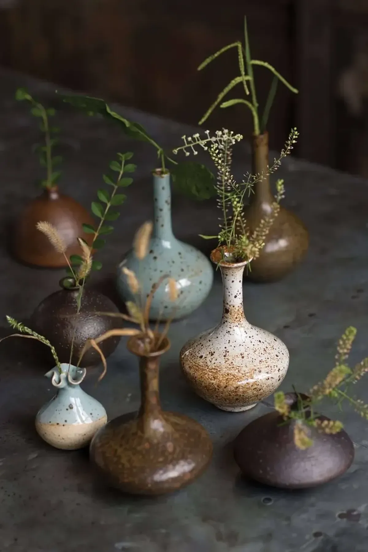 Porcelain Bud Vases