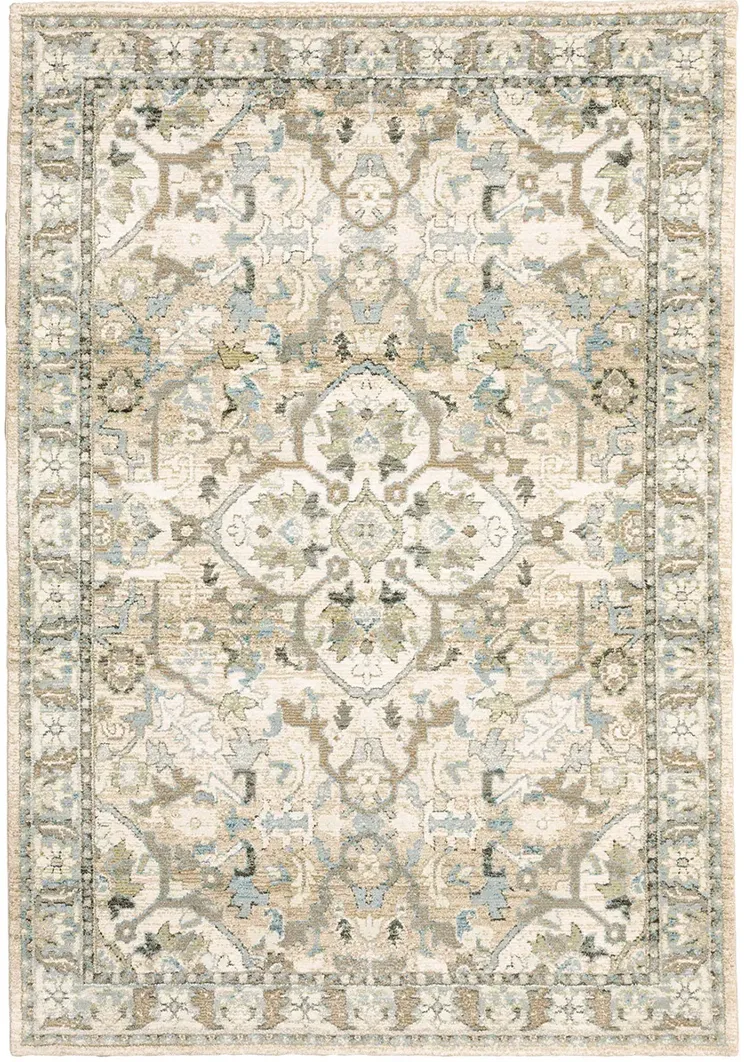 Andorra 8'6" x 11'7" Beige Rug