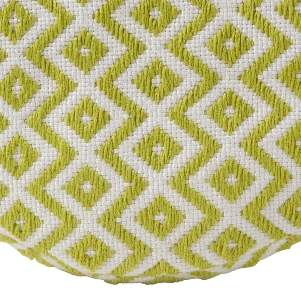 Lenon Pouf Cube - Split Pea