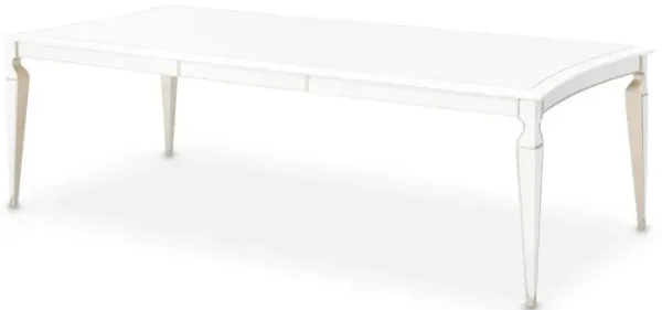 Michael Amini La Marisia Rectangular Dining Table - Creamy Pearl