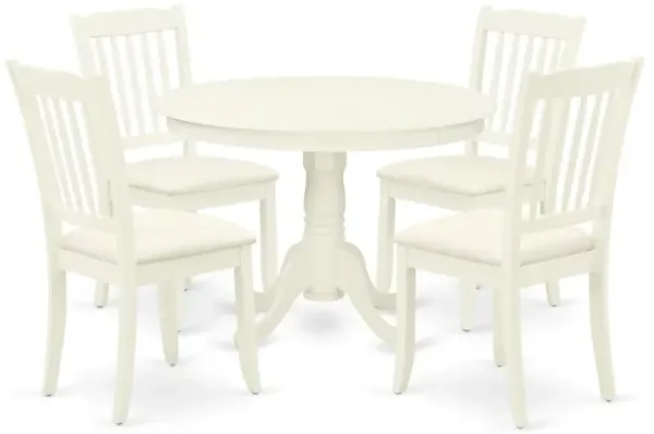 Dining Room Set Linen White