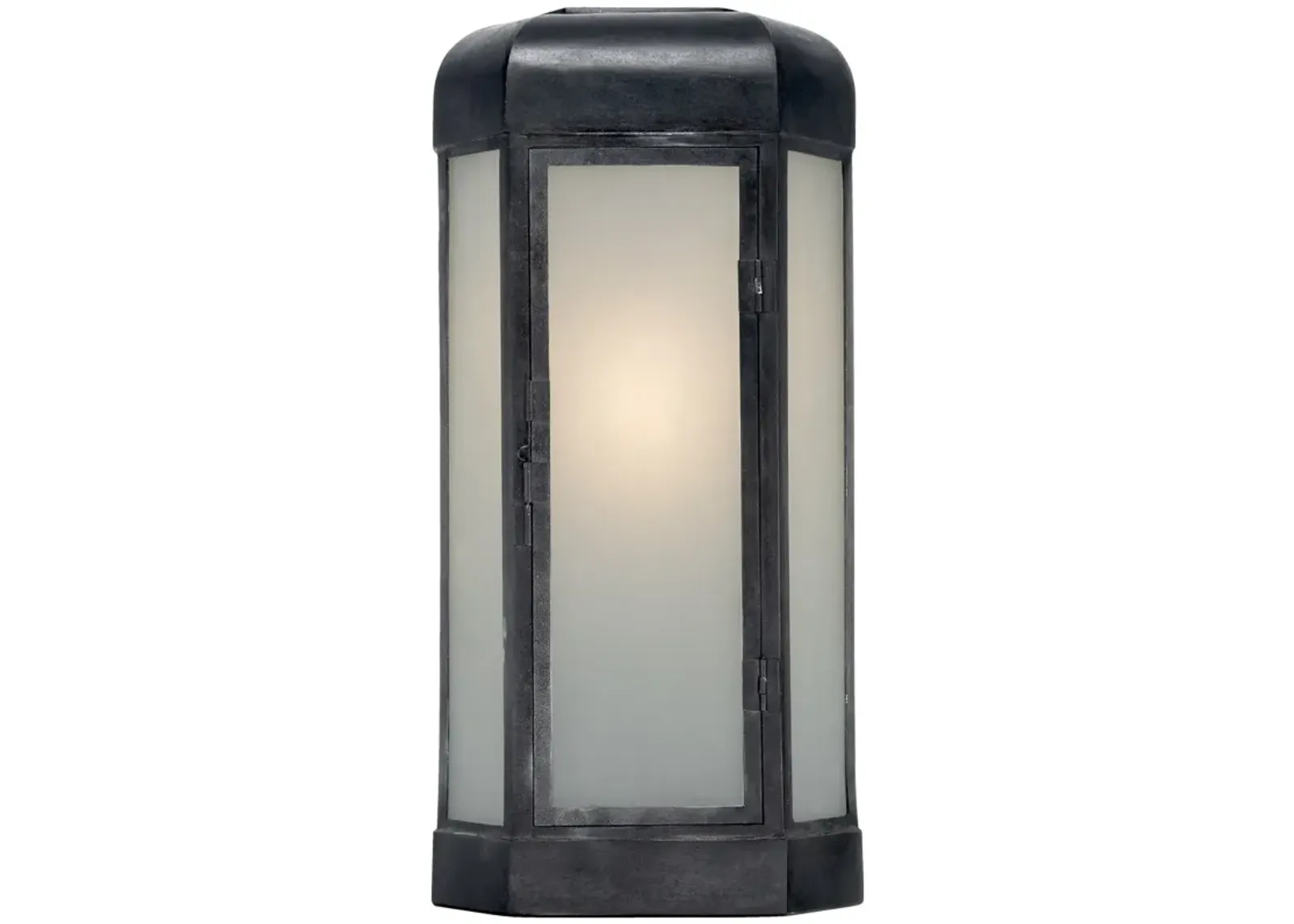 Dublin Large Faceted Sconce