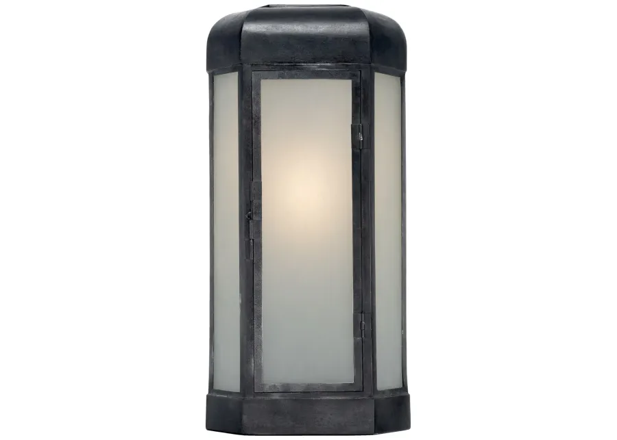 Dublin Large Faceted Sconce