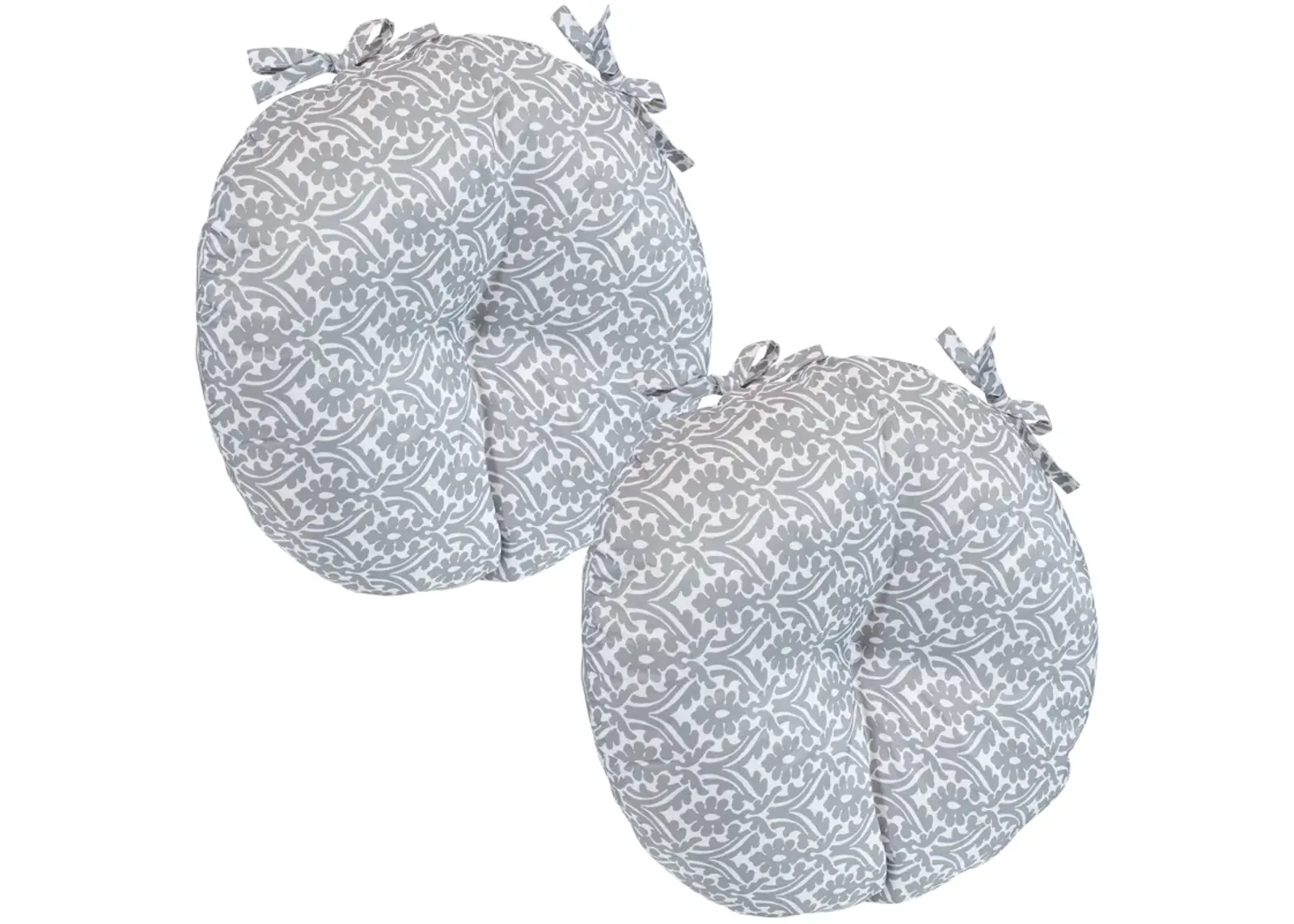 Sunnydaze Outdoor Round Bistro Seat Cushion - Set of 2