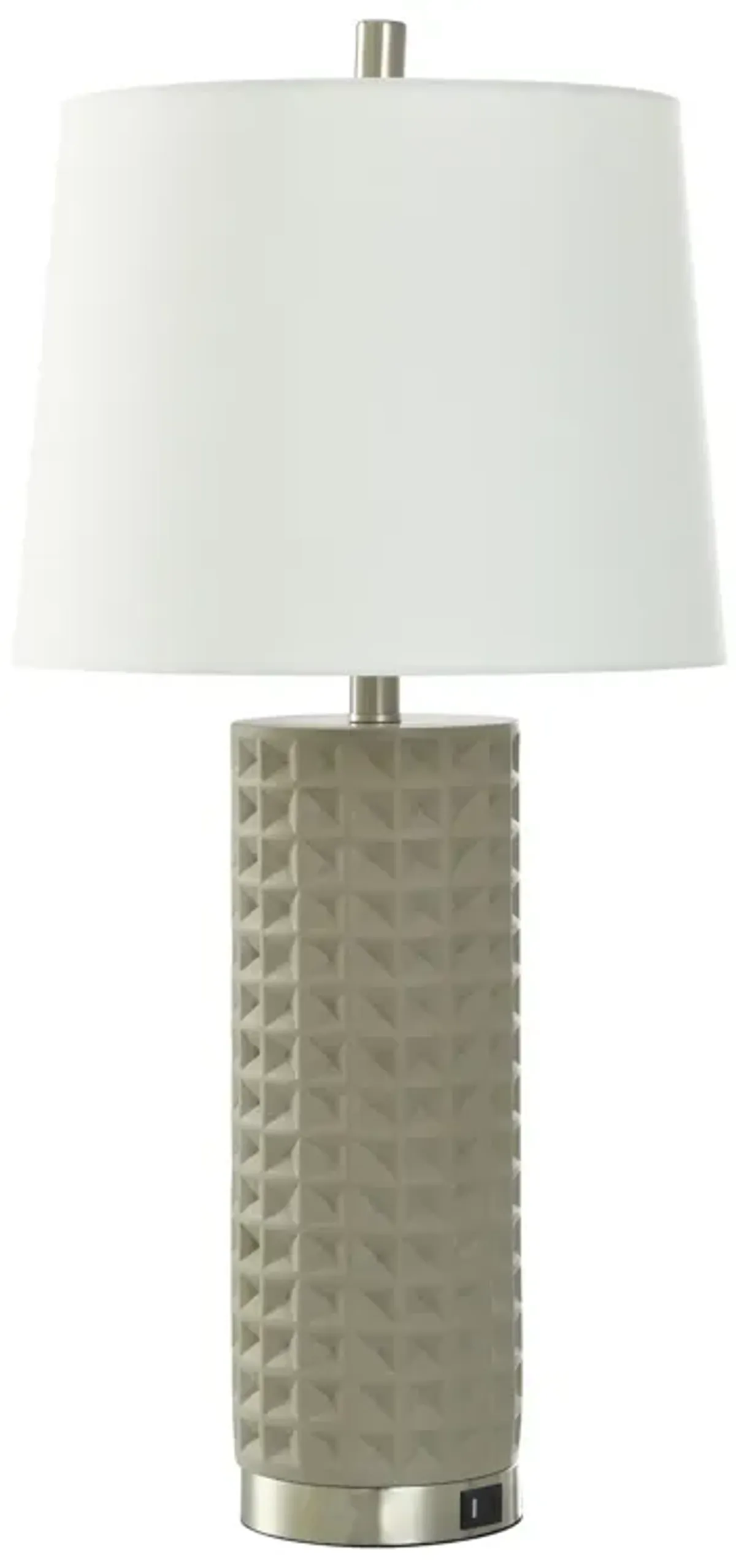 Dark Taupe Lamp