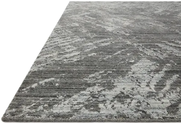 Arlo ARL01 Charcoal/Silver 5'6" x 8'6" Rug