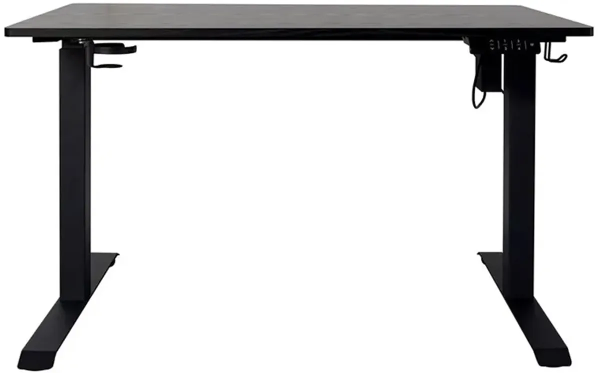 Black Oakland Adjustable Desk