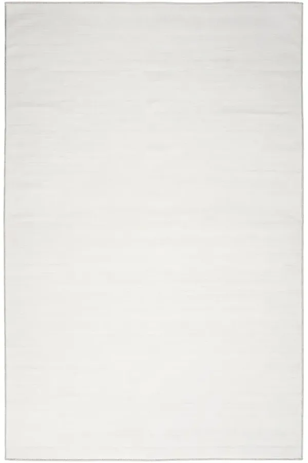 Washable Essentials WAE01 Ivory/Gray 4' x 6' Rug