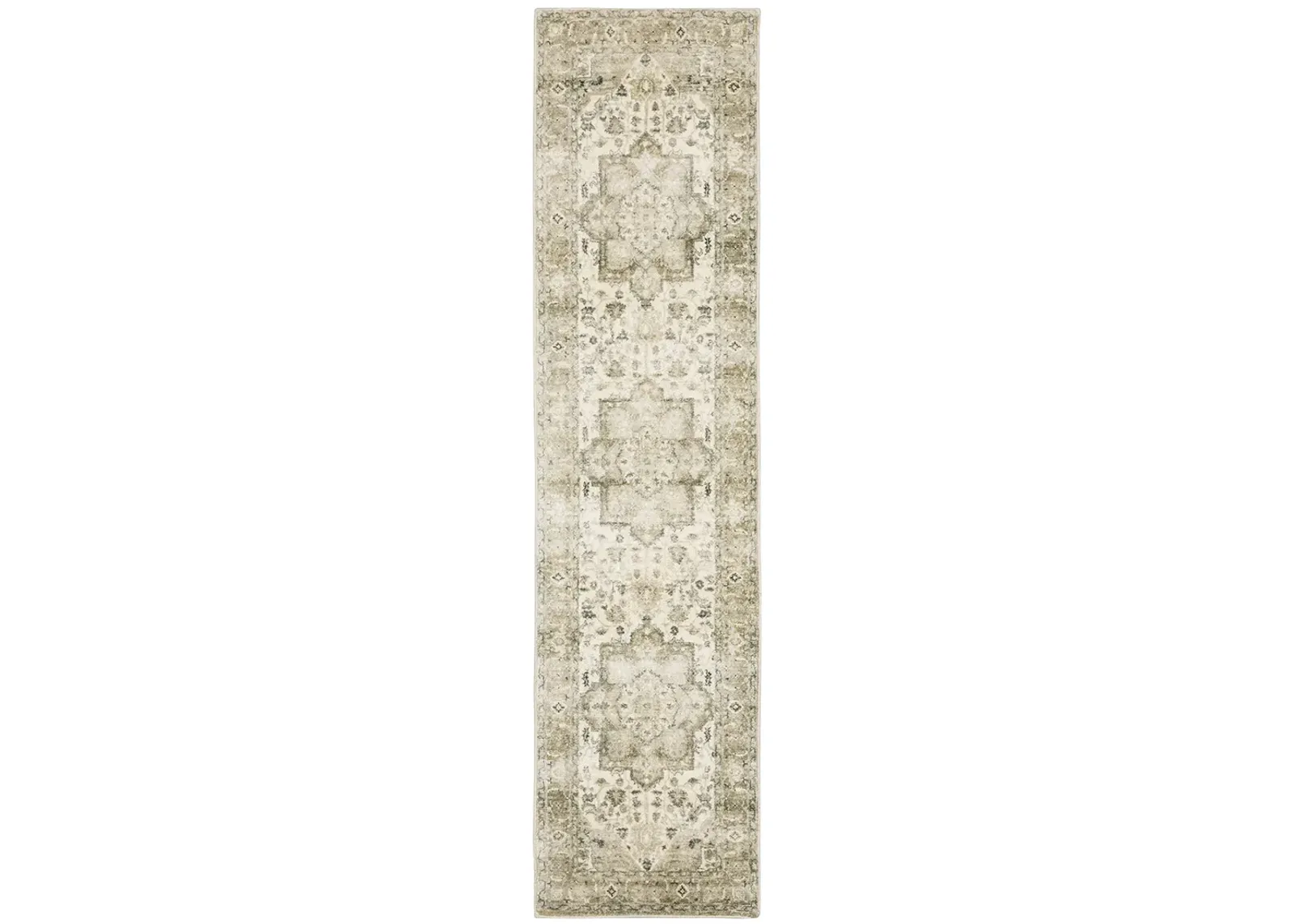 Savoy 2' x 8' Green Rug