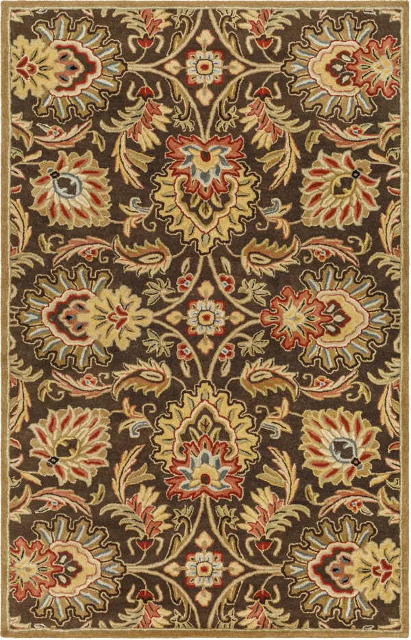 Caesar CAE-1111 3' x 12' Brown Rug