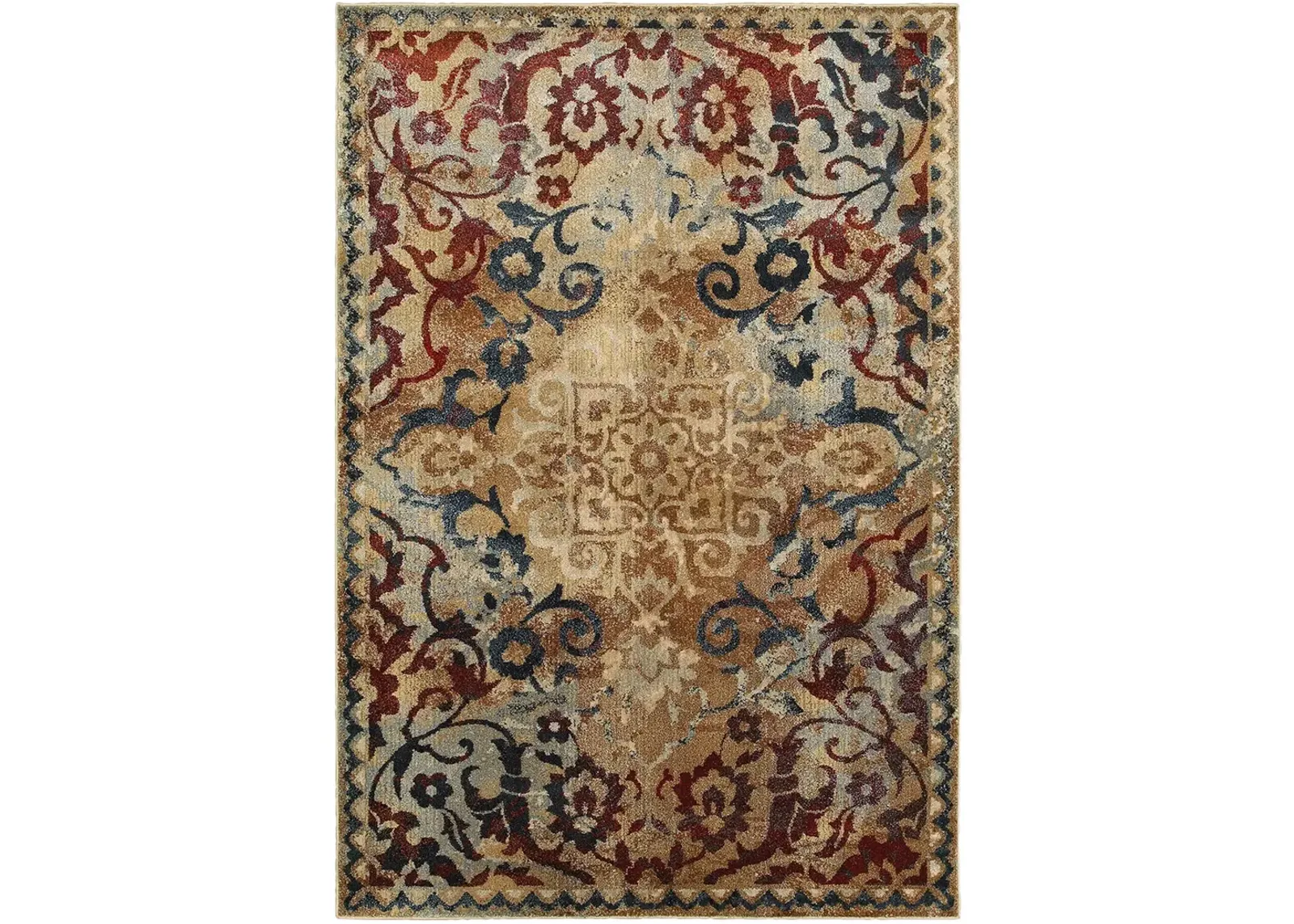 Empire 3'10" x 5'5" Gold Rug