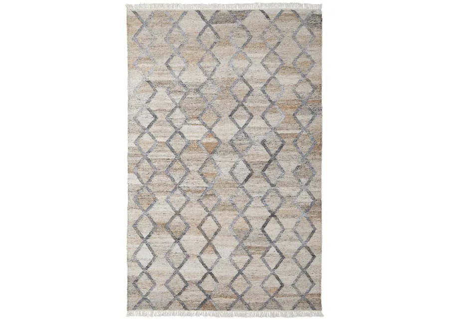 Beckett 0771F Gray/Ivory/Tan 8' x 10' Rug