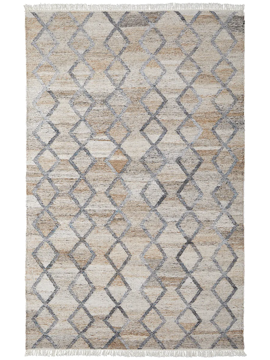 Beckett 0771F Gray/Ivory/Tan 8' x 10' Rug