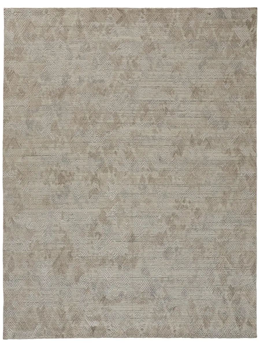 Elias 6718F Gray/Taupe 2' x 3' Rug