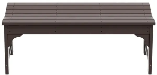 WestinTrends Backless All-Weather Outdoor Bench