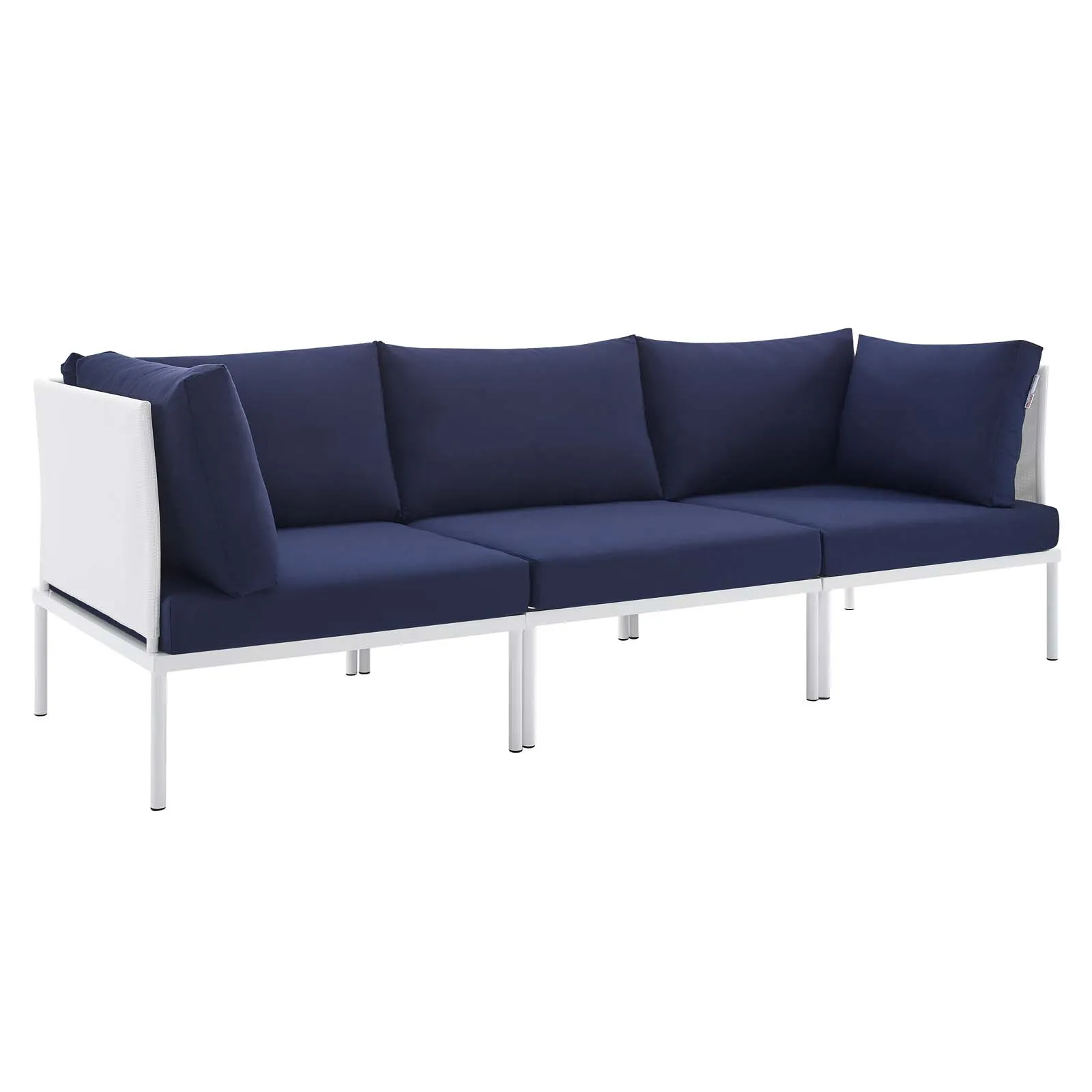 Modway - Harmony Sunbrella� Outdoor Patio Aluminum Sofa