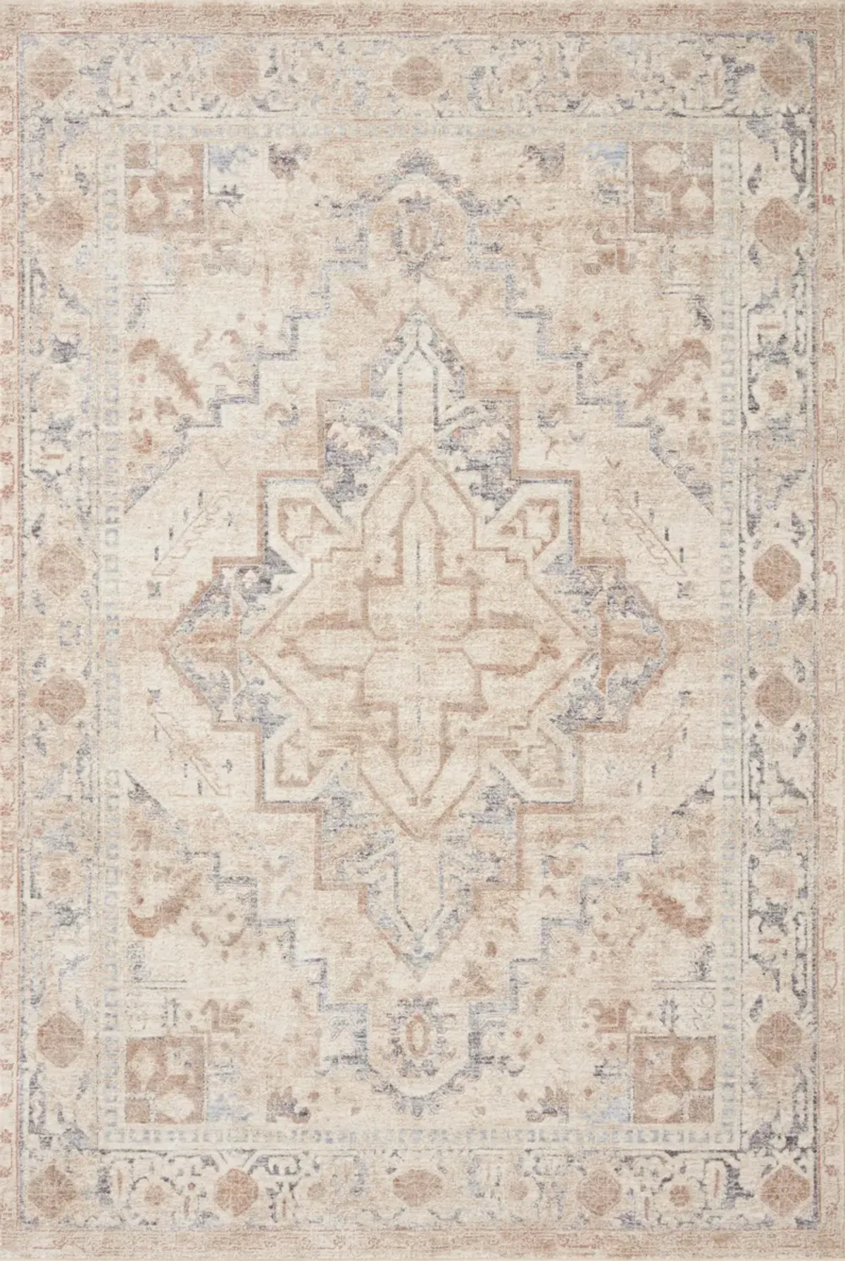 Carlisle Beige/Slate 9'6" x 13'1" Rug