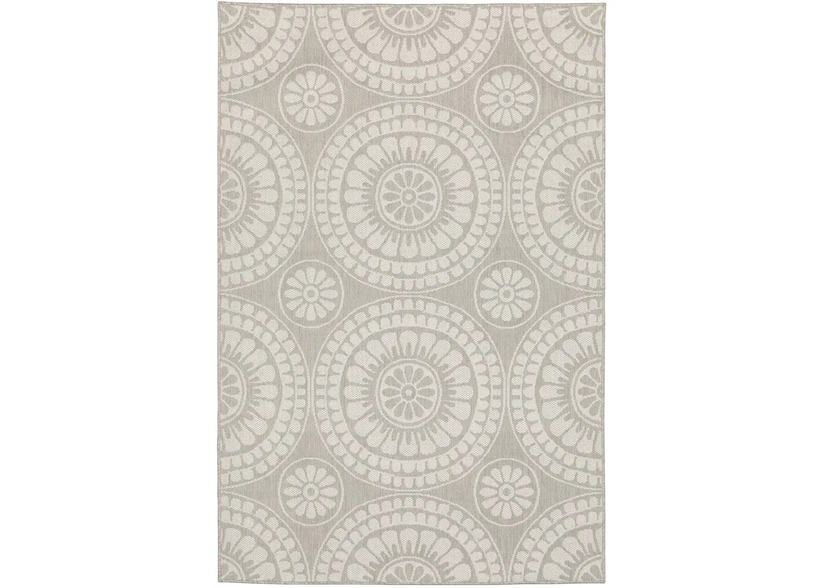 Portofino 5'3" x 7'3" Grey Rug