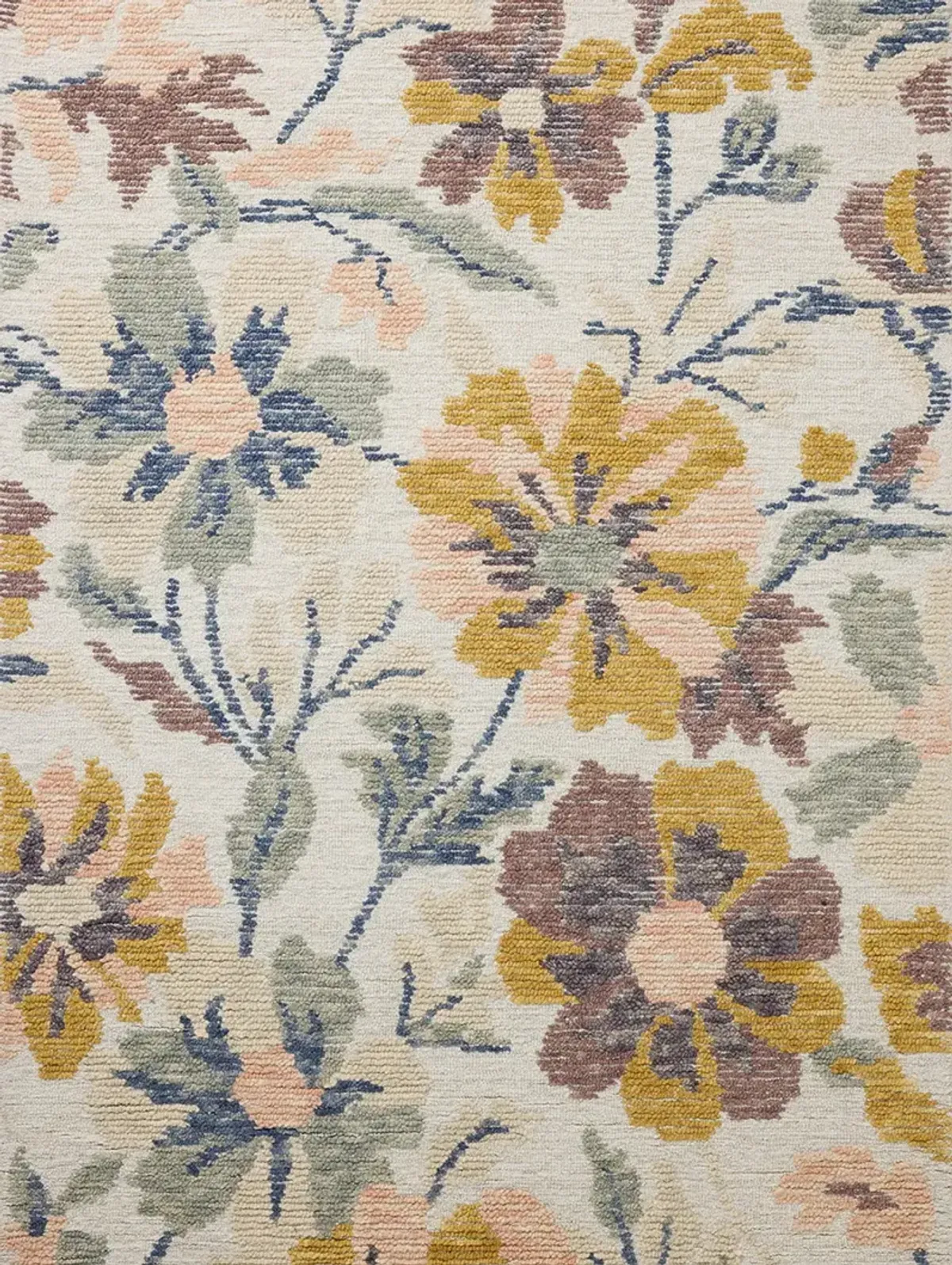 Tilly Bone/Multi 2'6" x 7'6" Runner Rug