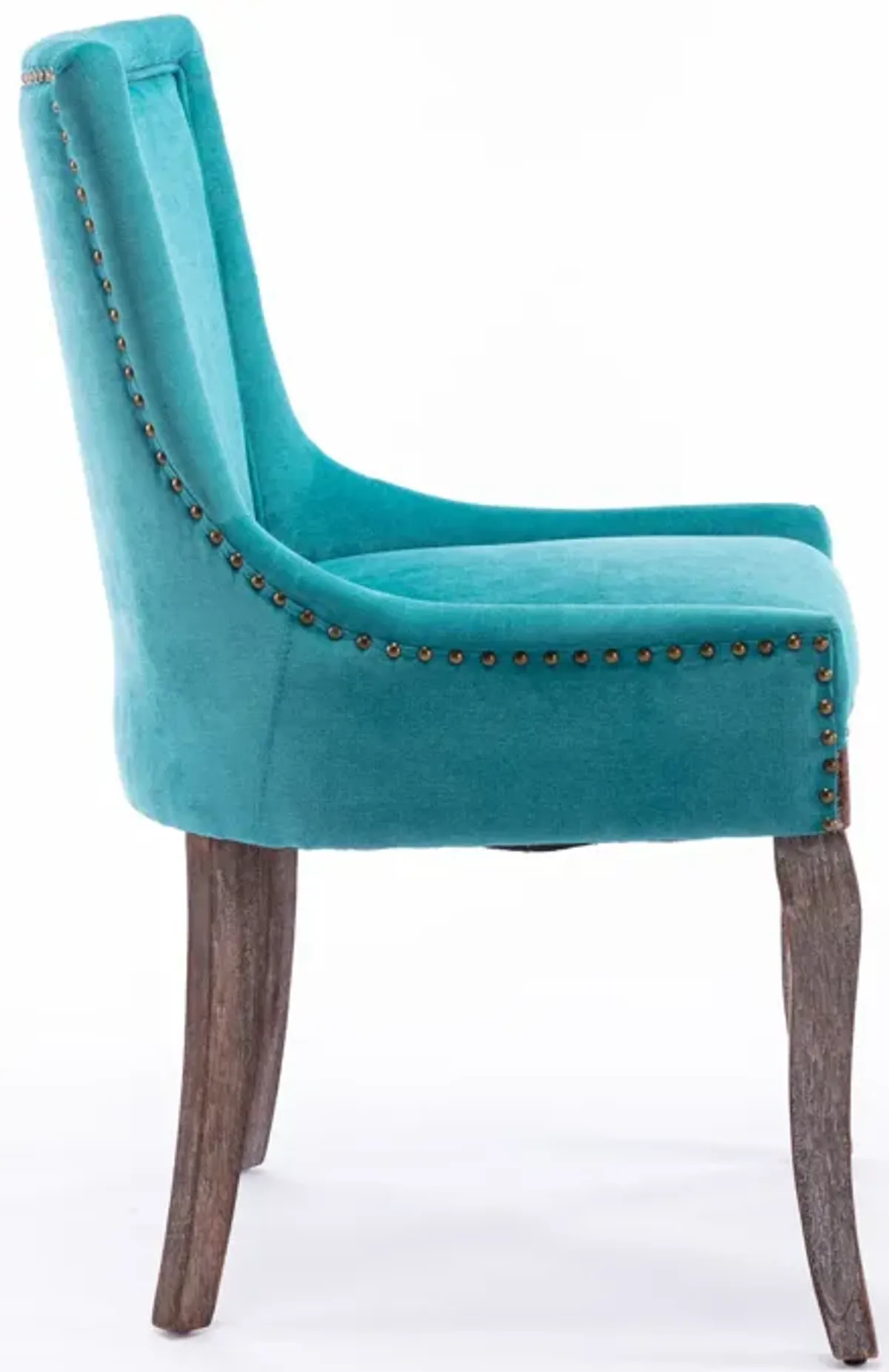 Streamdale Ultra Side Chair: Neutral Fabric, Solid Wood