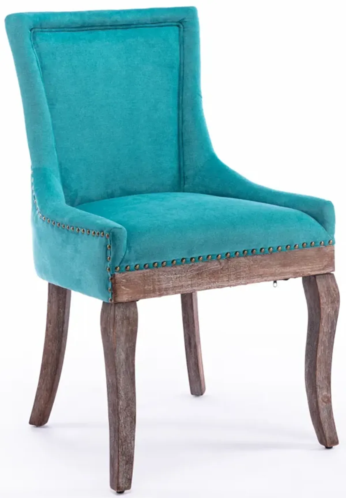 Streamdale Ultra Side Chair: Neutral Fabric, Solid Wood