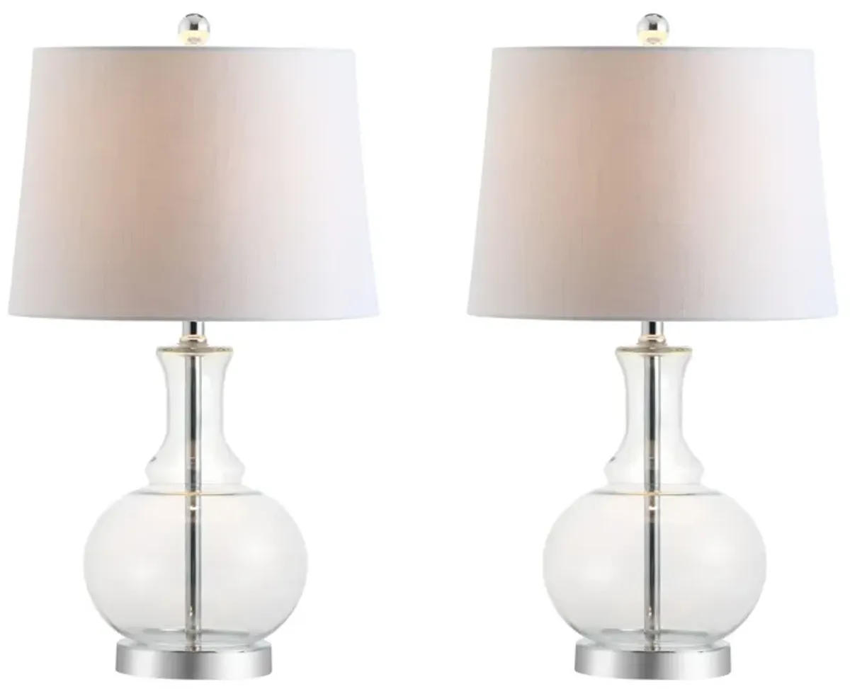 Lavelle Glass LED Table Lamp (Set of 2)