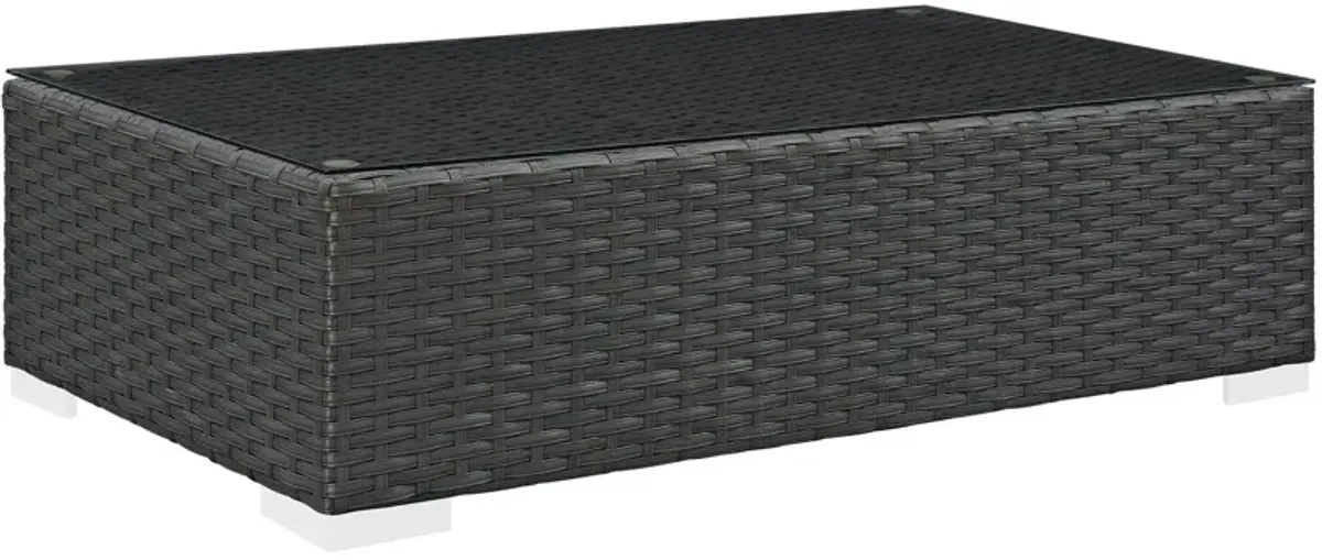 Chocolate Sojourn Outdoor Patio Coffee Table