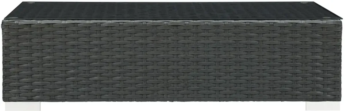 Chocolate Sojourn Outdoor Patio Coffee Table