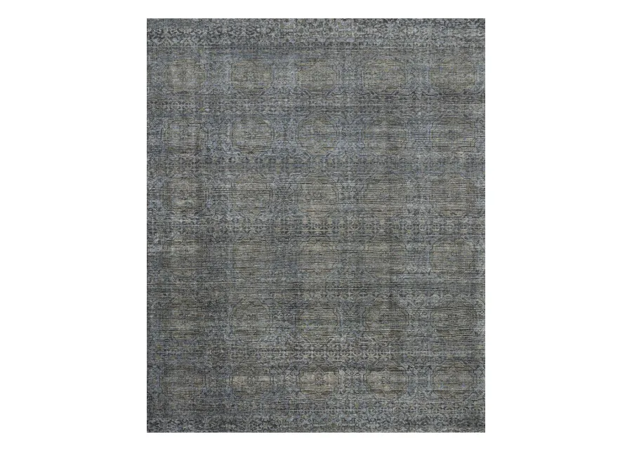 Amara AMM05 Blue/Gold 10' x 14' Rug