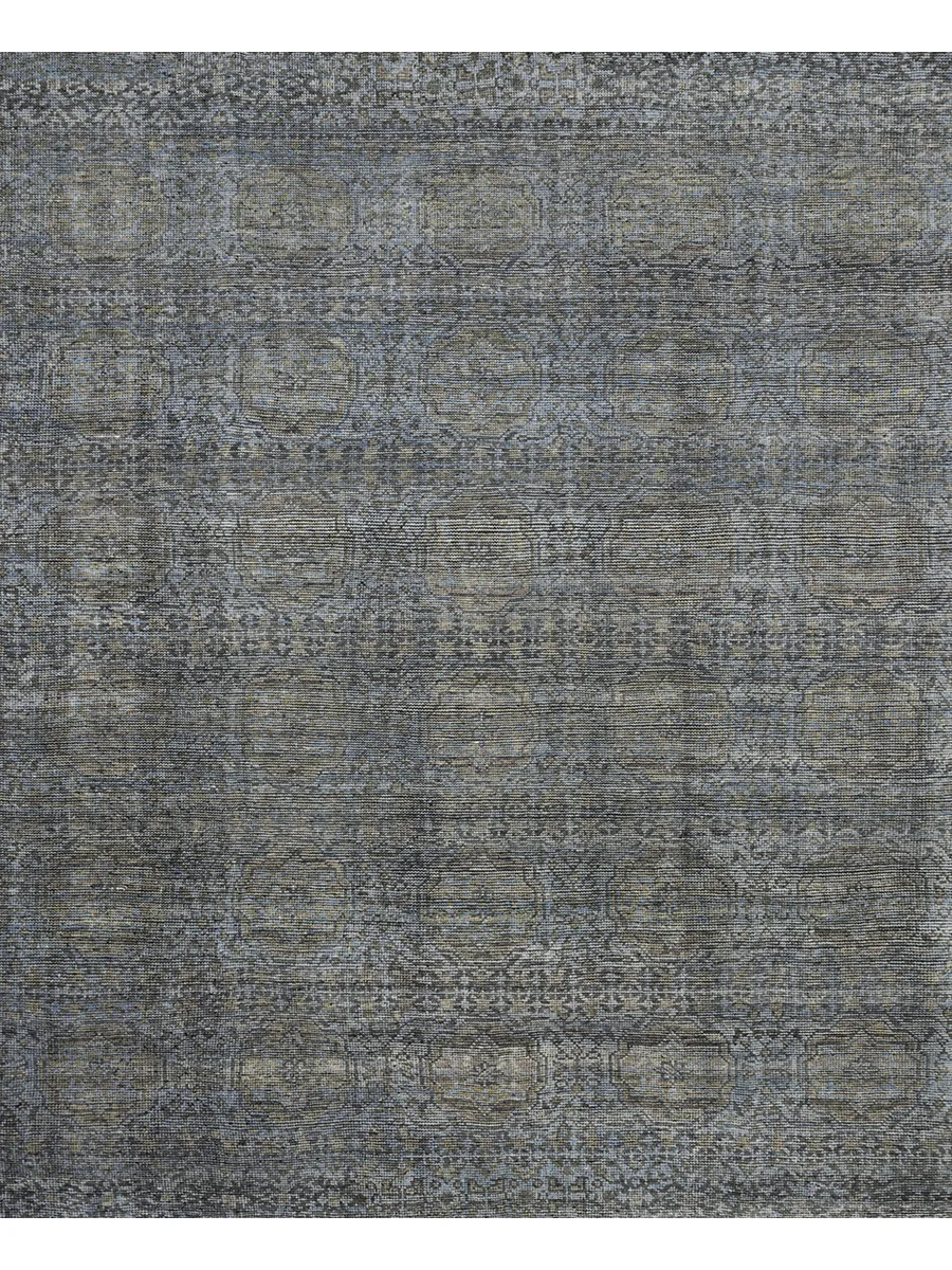 Amara AMM05 Blue/Gold 10' x 14' Rug