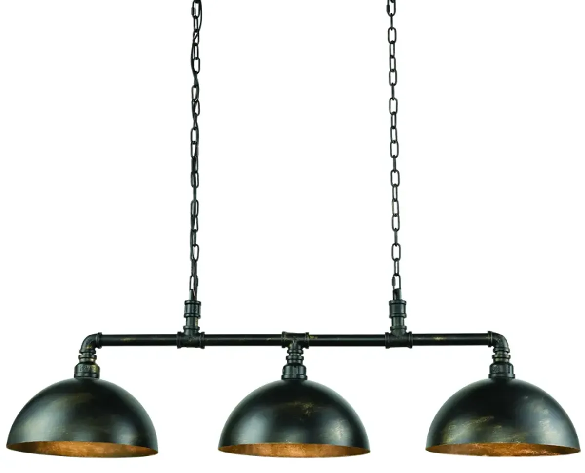 Mulvaney 49'' Wide 3-Light Linear Chandelier