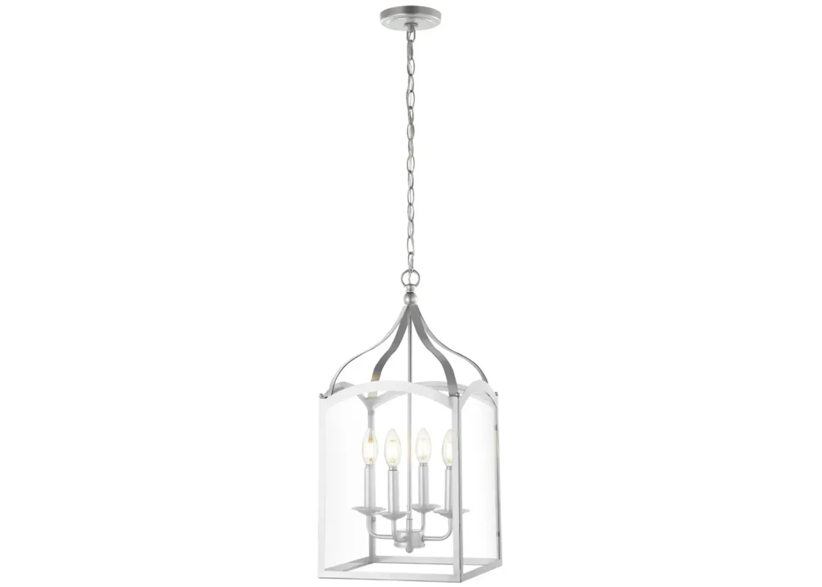 Ruth Traditional Classic Lantern Metal/Glass LED Pendant