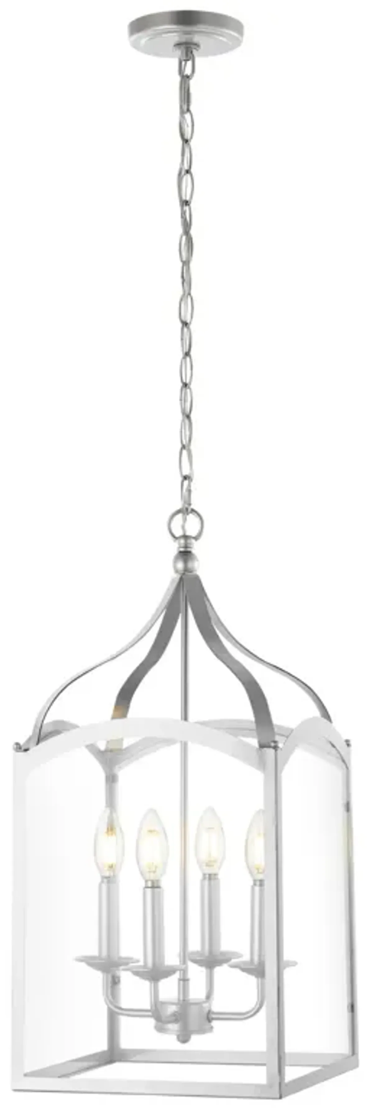 Ruth Traditional Classic Lantern Metal/Glass LED Pendant