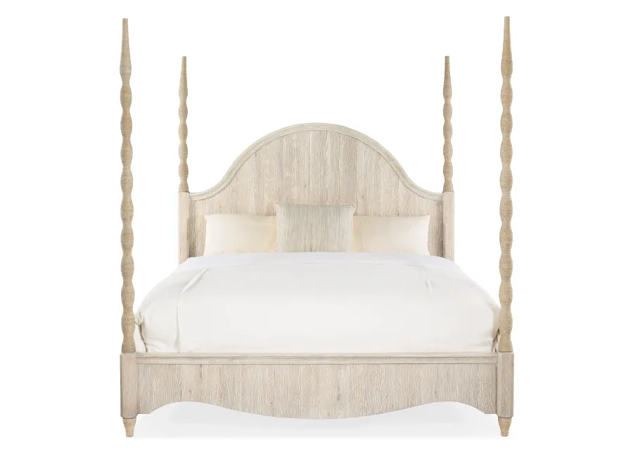 Serenity Jetty Cal King Poster Bed