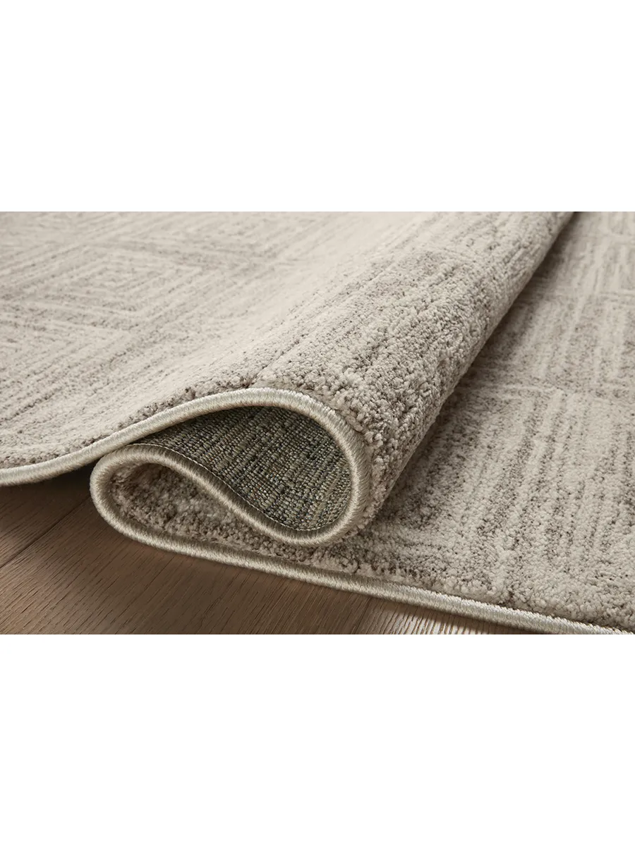 Darby DAR05 Beige/Grey 5'3" x 7'6" Rug