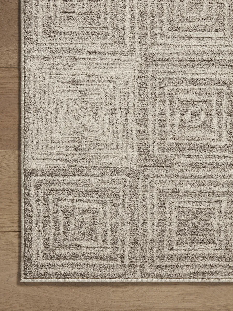 Darby DAR05 Beige/Grey 5'3" x 7'6" Rug