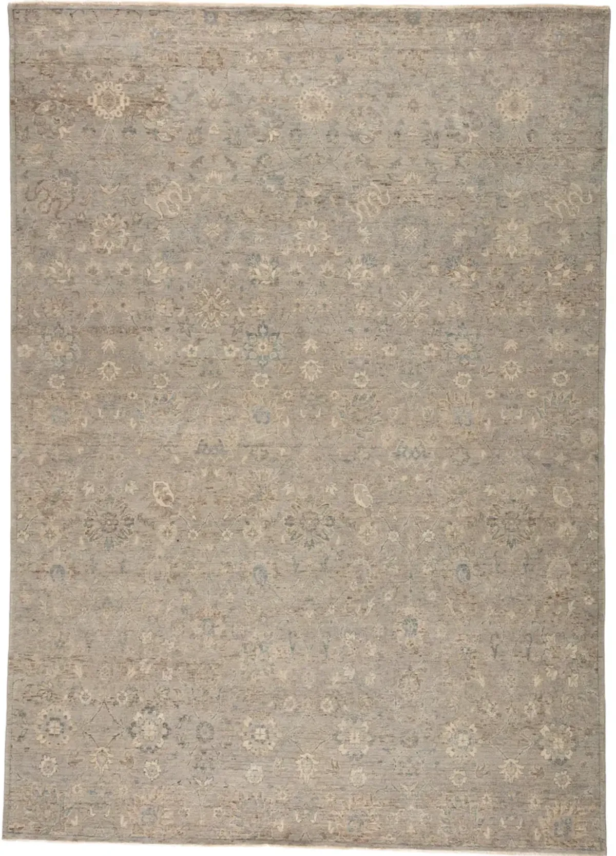 Tierzah Pembe Gray 6' x 9' Rug