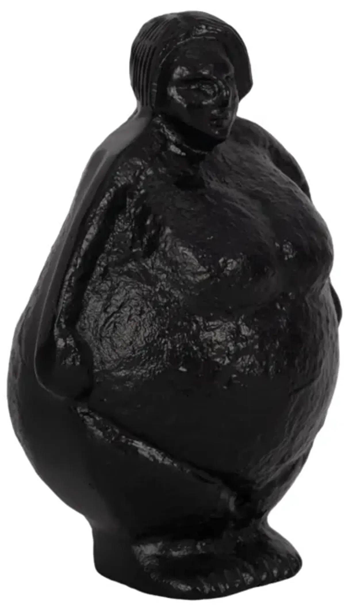 5" Full Figured Woman, Black