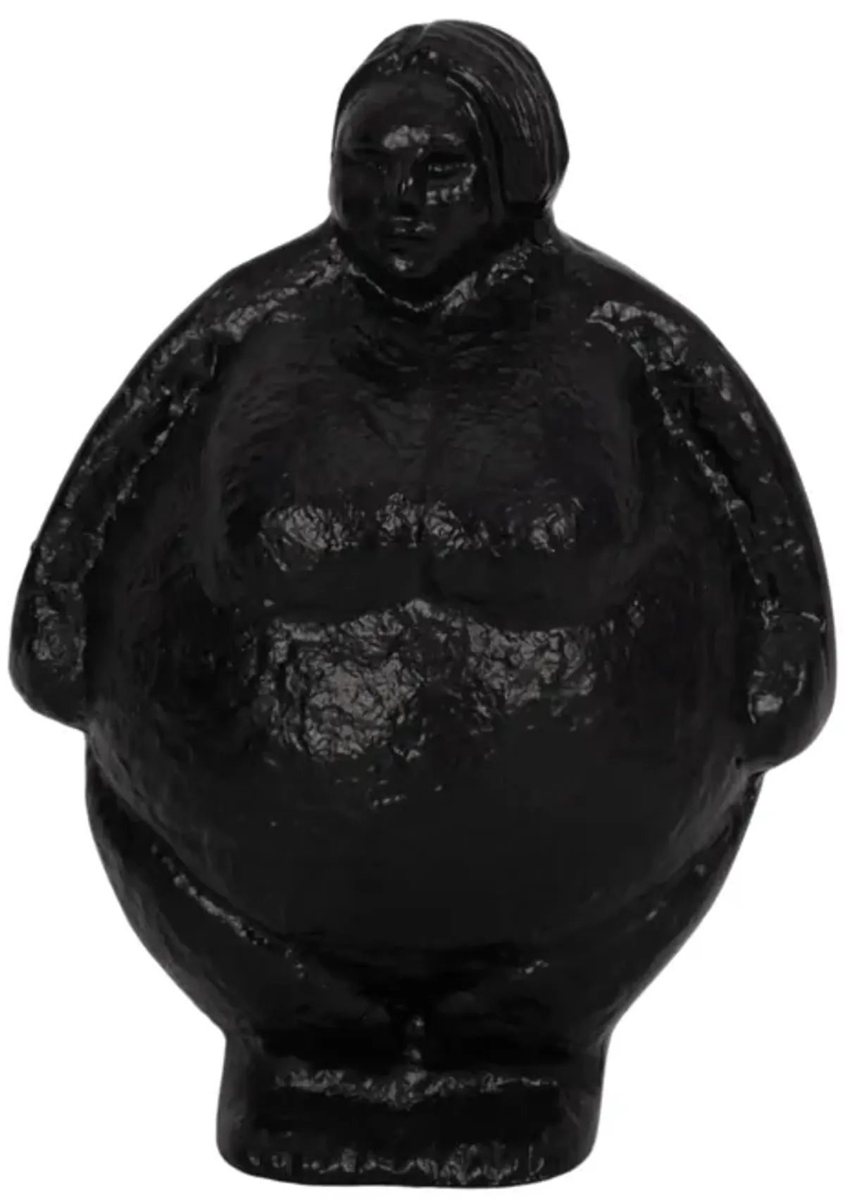5" Full Figured Woman, Black