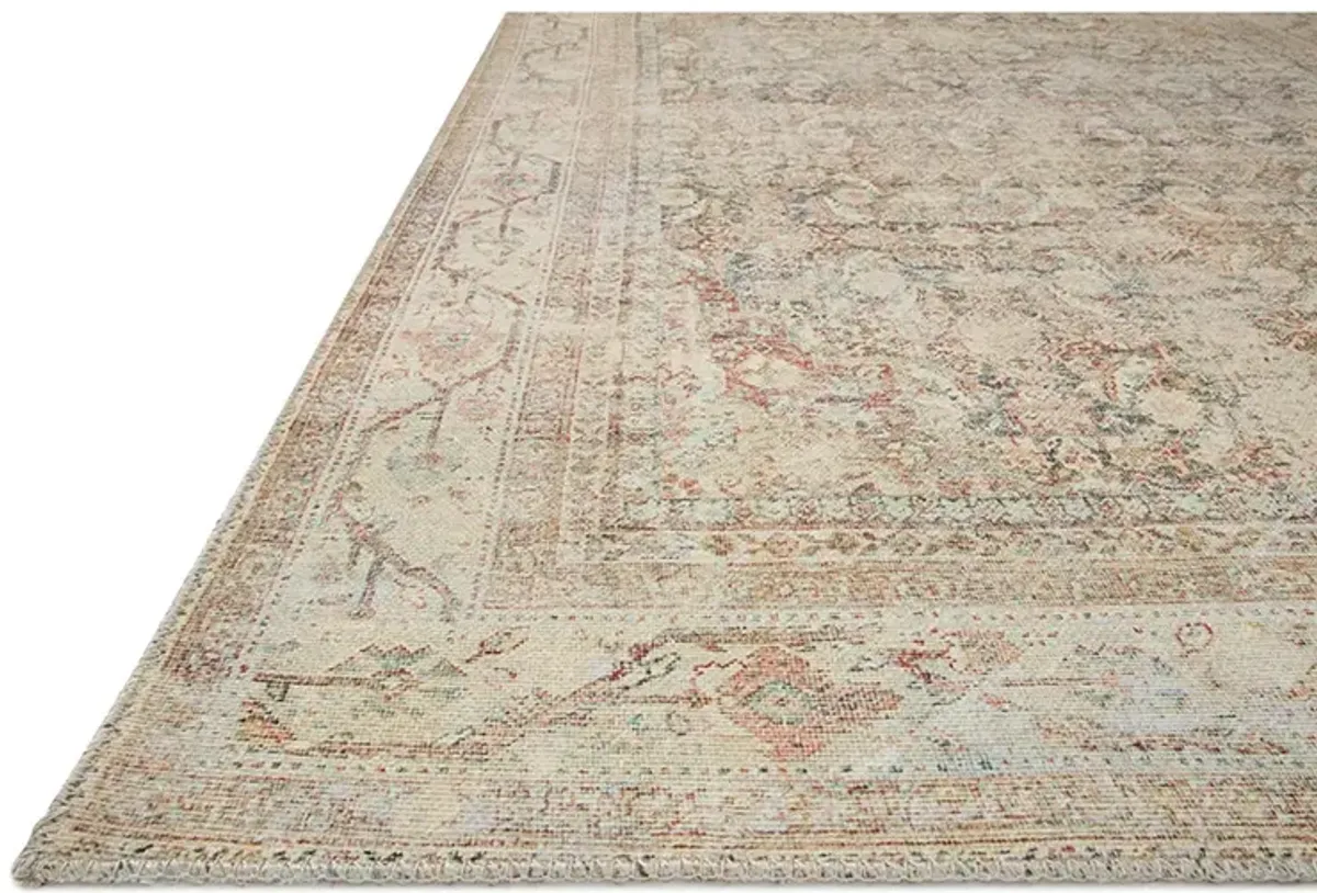 Adrian ADR01 Natural/Apricot 3'6" x 5'6" Rug