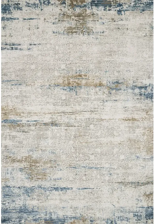 Sienne Ivory/Azure 9'2" x 12'0" Area Rug