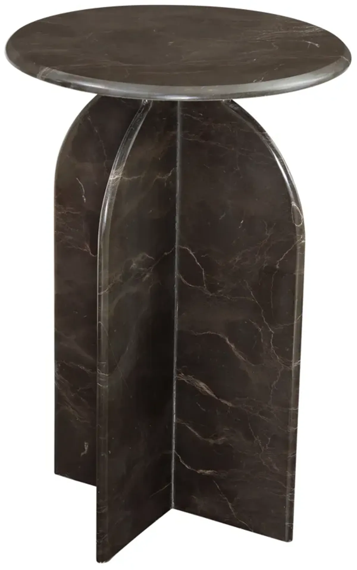 Abbey Brown Accent Table