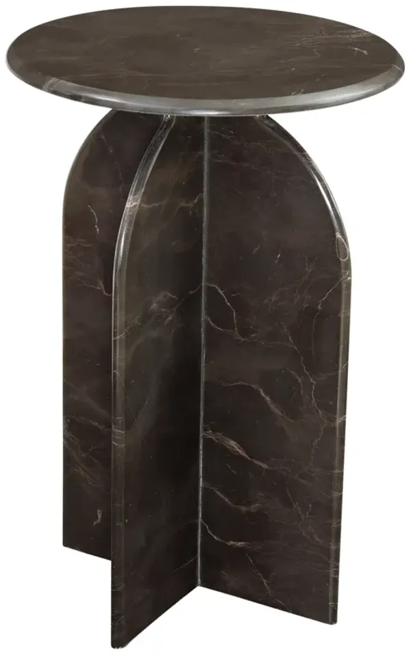 Abbey Brown Accent Table