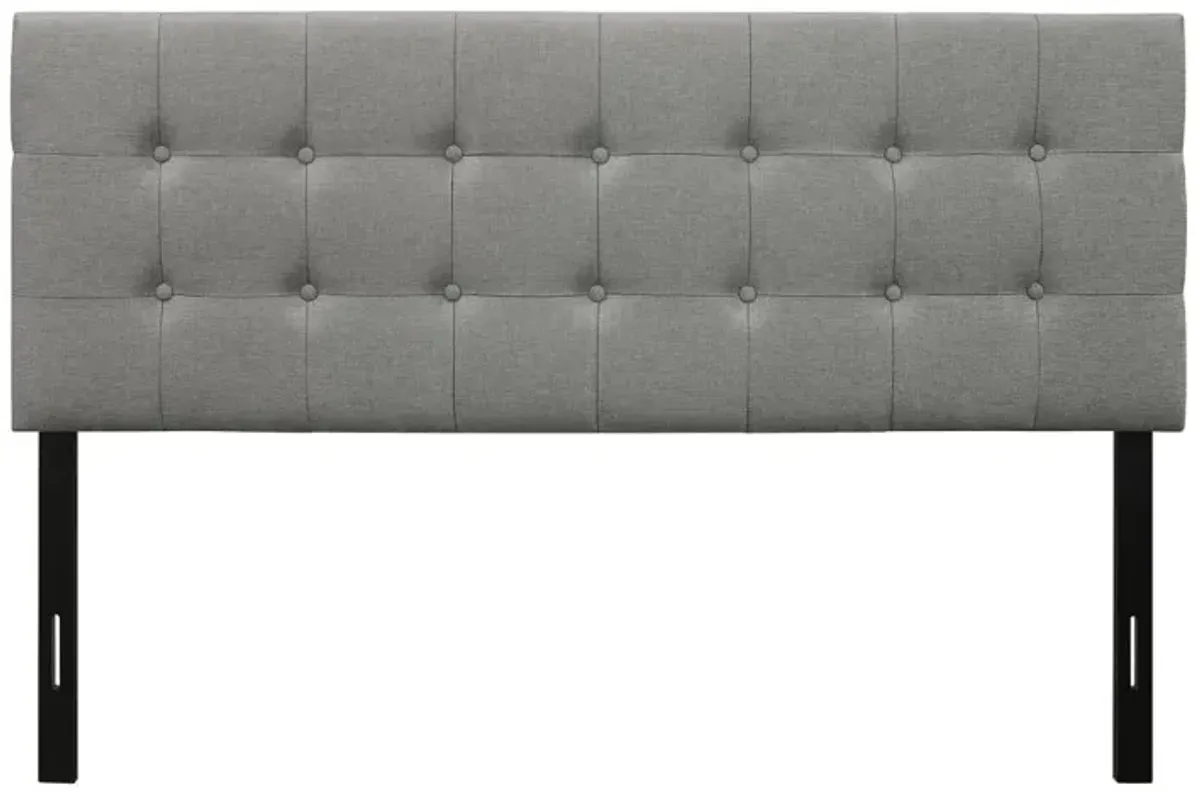 Contemporary Button-Tufted Headboard