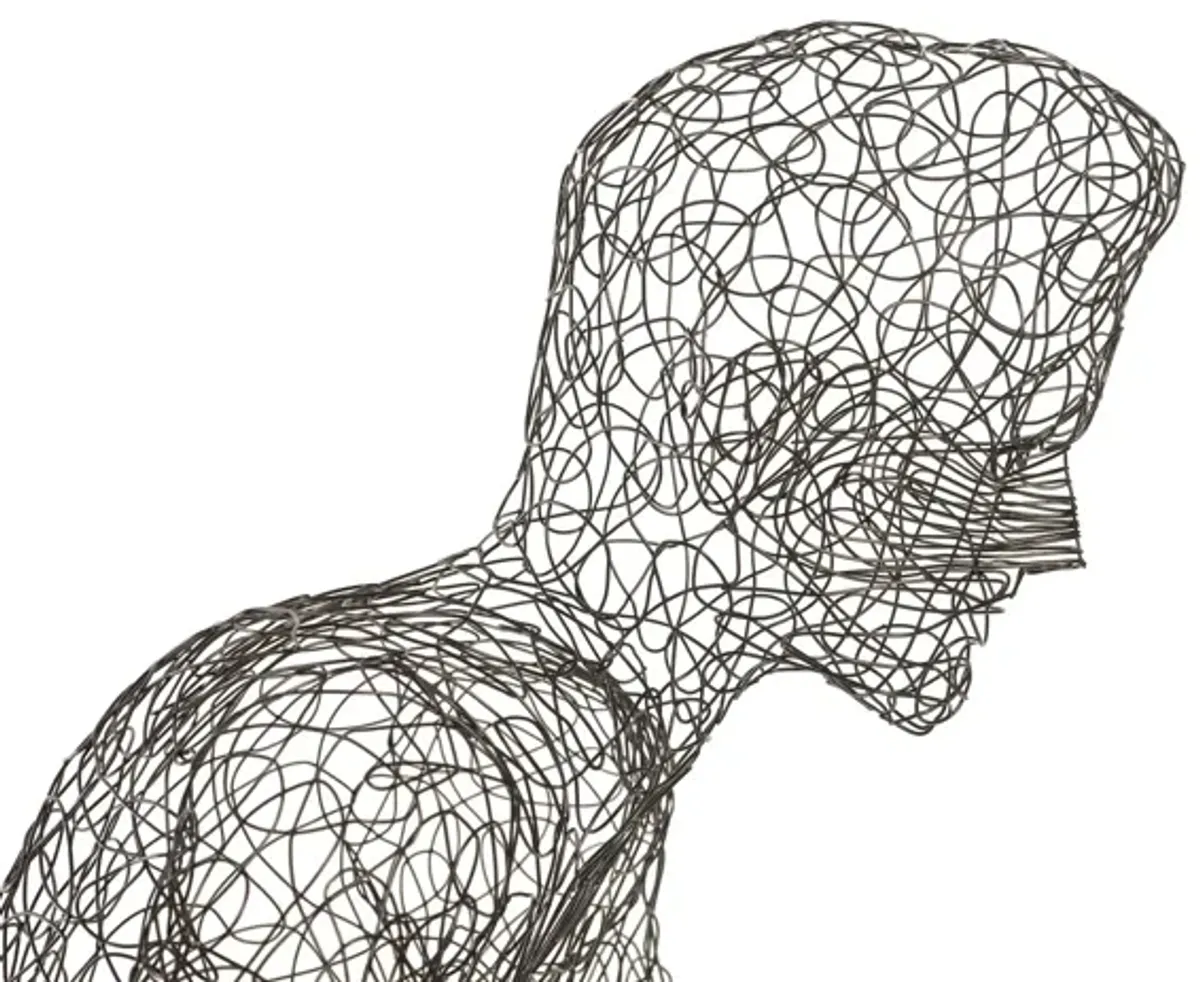 Crazy Wire Lounging Female