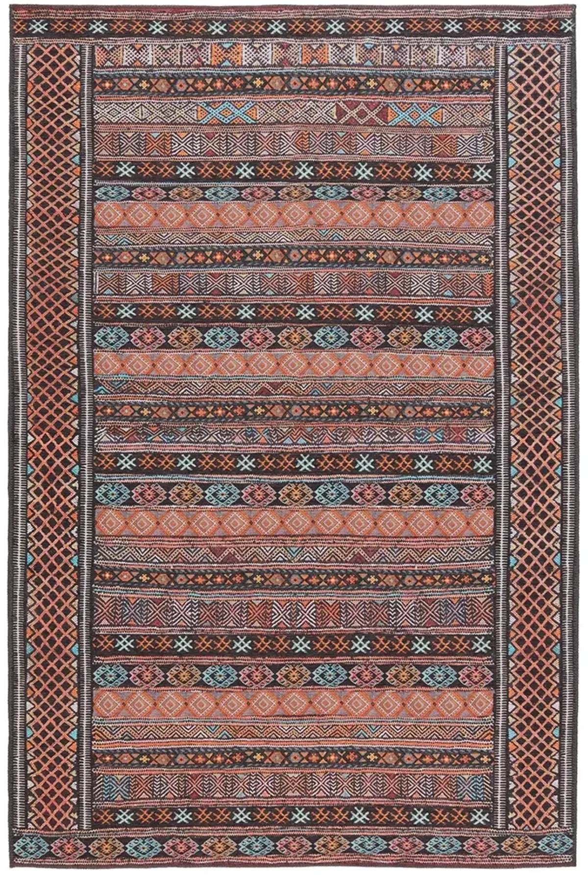 Harman By Katelester Auril Multicolor 2'6" x 10' Runner Rug