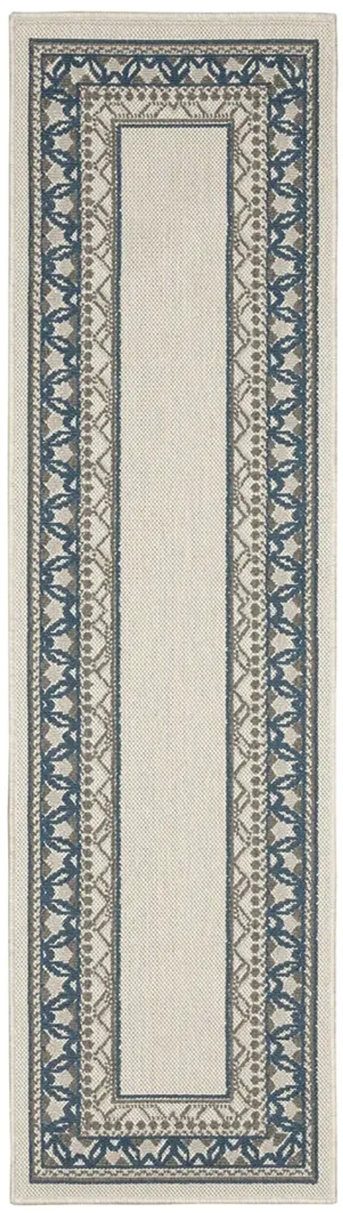 Torrey 1'10" x 7'3" Beige Rug